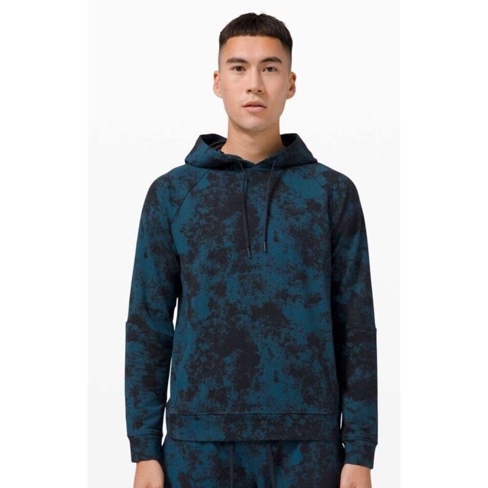 Lululemon City Sweat Pullover Hoodie French Terry Astral Navy Blue Size Small‎